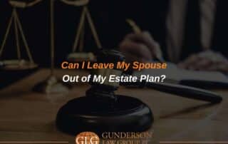 Can I Leave My Spouse Out of My Estate Plan?