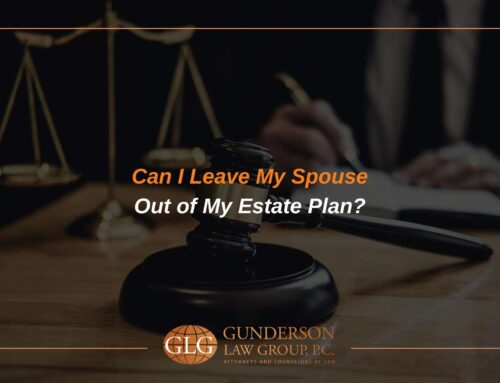 Can I Leave My Spouse Out of My Estate Plan?