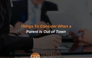 Things to Consider When a Parent Is Out of Town